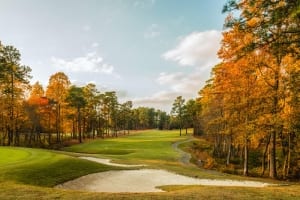 Photo of a Pristine Myrtle Beach Golf Course During Fall's Peak.