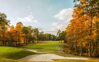 Photo of a Pristine Myrtle Beach Golf Course During Fall's Peak.