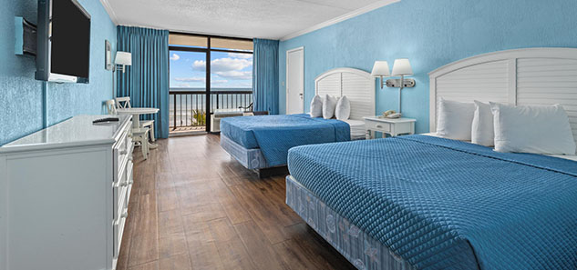 Relaxing   
Accommodations at  North Shore Oceanfront Hotel, Myrtle Beach
